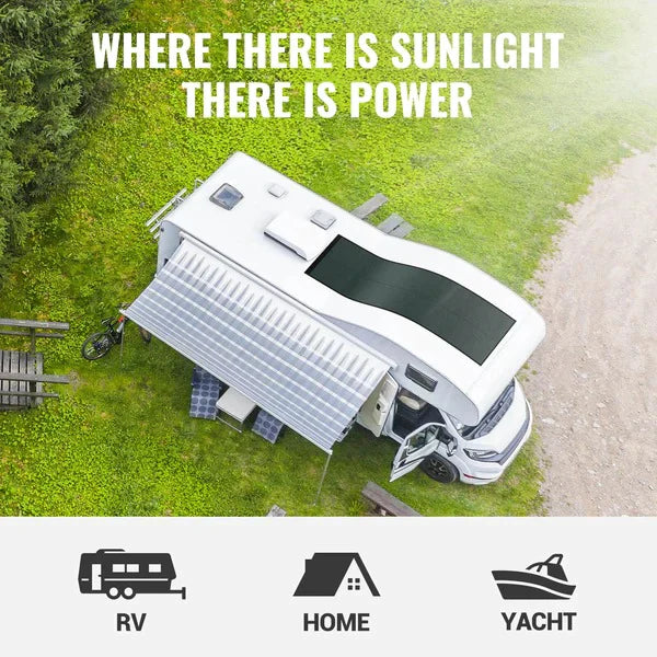 200W Starter Solar Kit For Outdoor Travel/Camping - Image 6